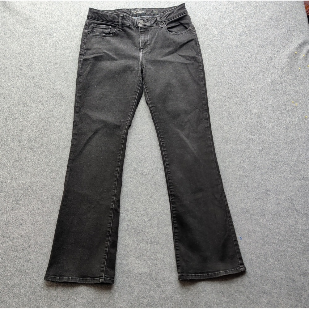 Lucky Brand‎ Women Size 8/29 Black Lolita Boot Denim Jean Casual Stretch
